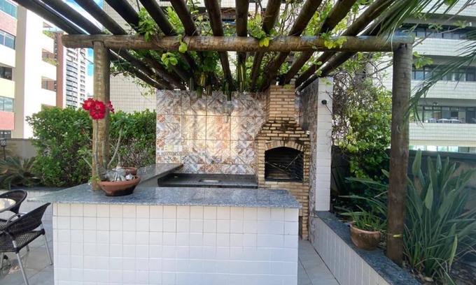 Meireles Apartment | Excellent 1-suite apartment with air conditioning - condominium with swimming pool