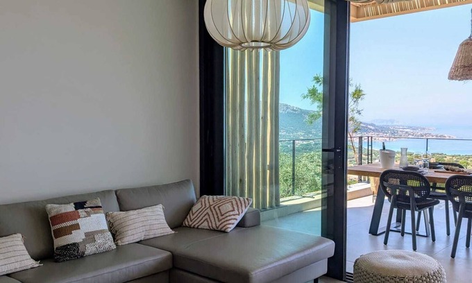Corbara Villa | Exceptional villa with pool in Corbara near Ile-Rousse, incredible view
