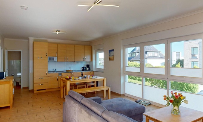 Groemitz Apartment | Exclusive vacation apartment for up to 6 people near the beach and marina