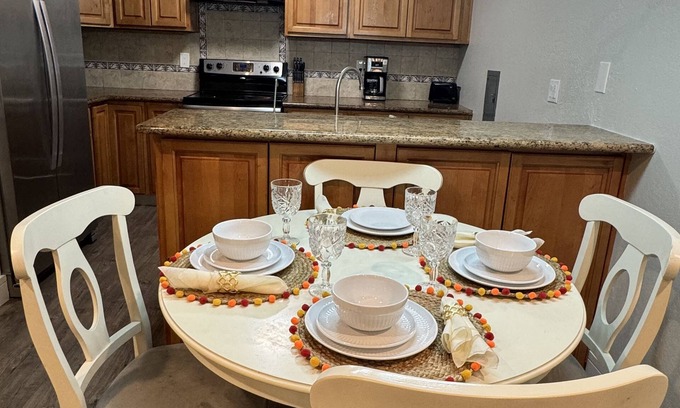 Cambrian Condo | Experience comfort and convenience in our ground-floor, perfect for your stay
