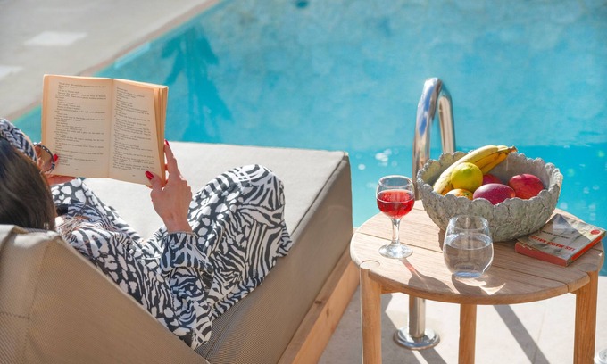 Kouramades Villa | Experience Corfu: Komidoro, 2BR Villa - Lux, BBQ, Parking, Gym, Sleeps 4