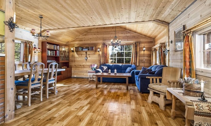 Fla Municipality House | Experience pure natural idyll and switch off from everyday life in this cosy holiday home.