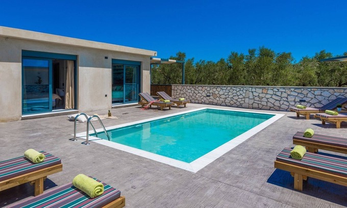 Fiolitis Villa | Exquisite Zante Villa | Villa Kentia | 3 Bedrooms | Private Pool | Short Drive To The Beach | Galaro