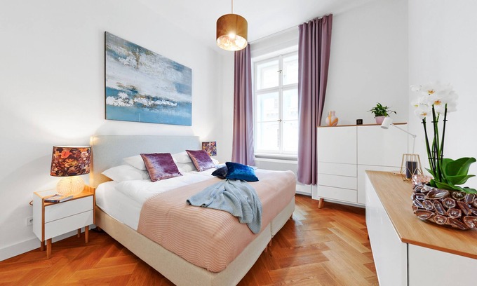 Nove Mesto Apartment | Eye-Catching Central Apartment with Luxury Touches