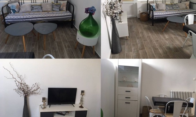 La Souterraine Bed & Breakfast | F1 Meublé 50 M2 - 1 pce + sdb wc +cuisine + Jardin + Grand Couloir Rangement