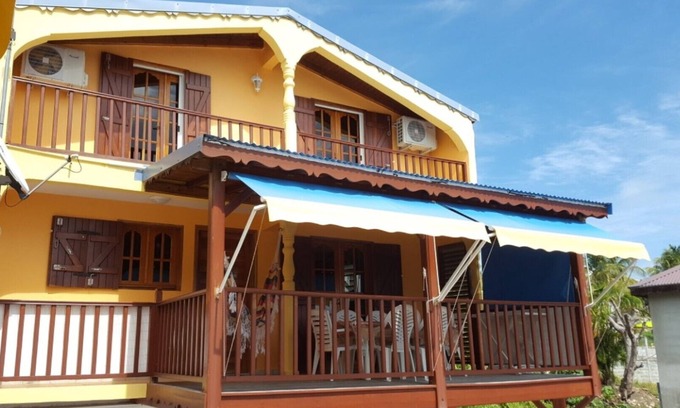 Le Gosier House | F3 duplex house with sea view Ste-Anne Guadeloupe