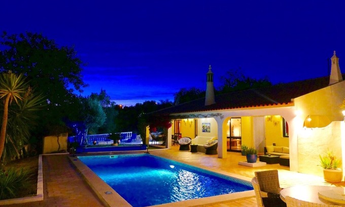 Albufeira Villa | Fabulous luxury villa, private heated pool, A/C, beautiful views over the valley