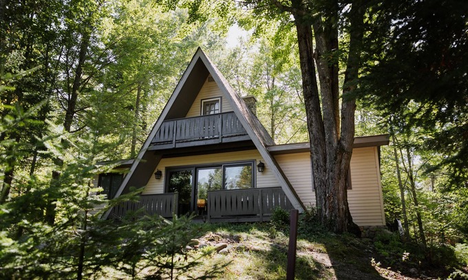 Ellsworth Ski Chalet | Family Chalet w/Lake MI Access- Gameroom, Firepit, Walking Labyrinth
