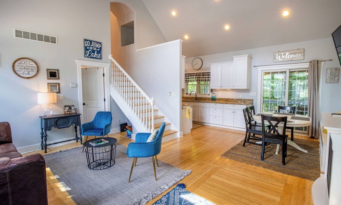 Michigan City House | Family friendly, Beachwalk Resort Cottage w/Golf Cart