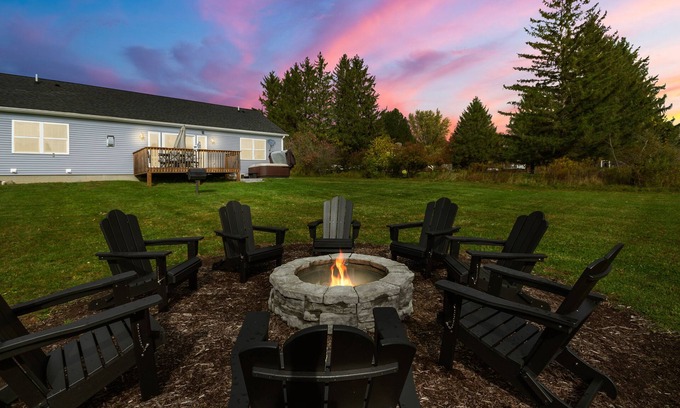 McHenry House | Family Friendly Getaway | Hot Tub, Fire Pit, Games