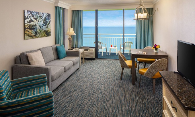 Myrtle Beach Resort | Family Suite at Coral Beach Resort - Full Access to Amenities!