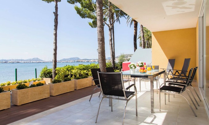 Puerto de Pollensa Apartment | Fantastic ground floor apartment on Pinewalk with amazing views