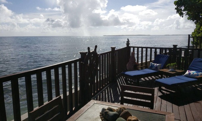 Dickenson Bay House | Fantastic Ocean Front Home 5 min walk to Kite Surf Antigua & Jabberwock Beach