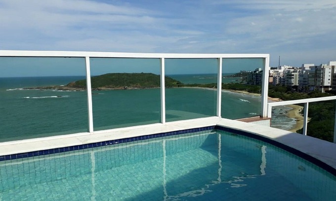 Guarapari Apartment | Fantastic penthouse facing the ocean in Blue Cove