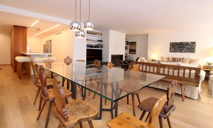 St. Moritz Apartment | Fantastic view with stylish living in the center of St. Moritz