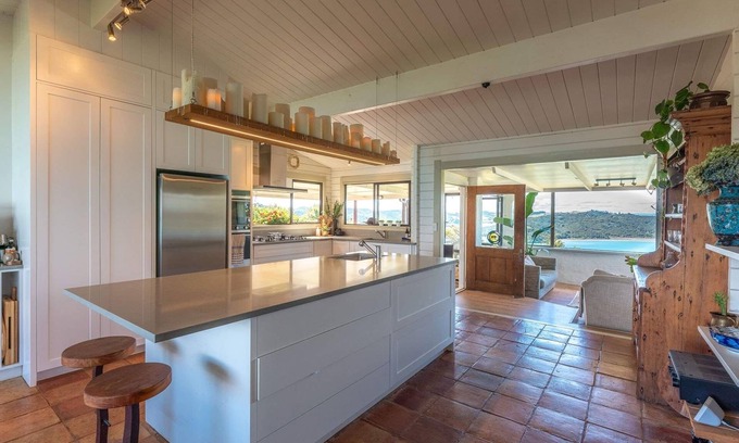 Waiheke Island Other | Farm house with 360 degree views over the Hauraki Gulf .