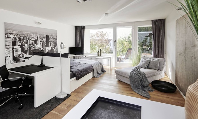 Wanne Apartment | FCB8 Convenient, quiet 1 room Whg in Tübingen