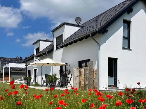 Krummin Apartment | Ferienhaus Ankerplatz No2 Usedom Sauna Kamin Garten Urlaub mit Komfort