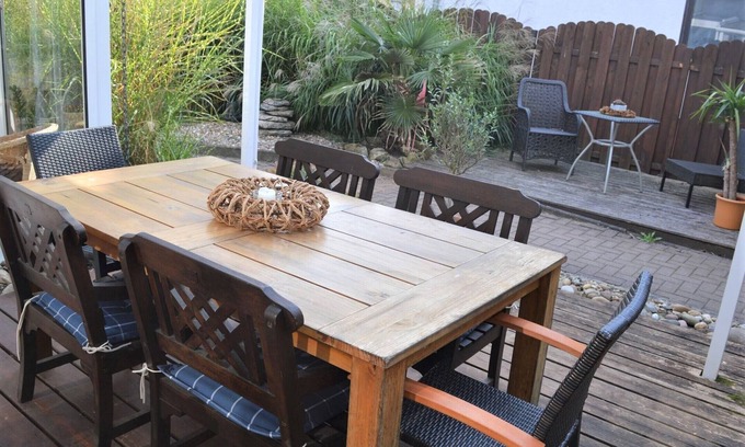 Eichtersheim House | Ferienhaus Ritzhaupt, 80 qm mit Terrasse und 2 Schlafzimmern für max. 6 Personen