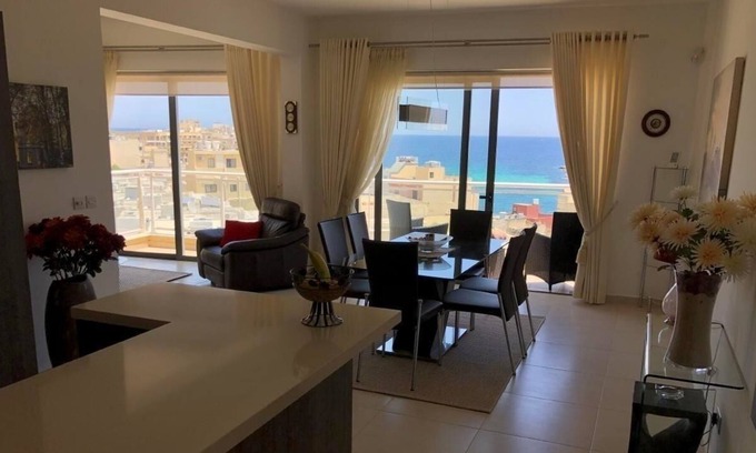 Marsaskala Apartment | Ferienwohnung/app. für 4 Gäste mit 100m² in Marsaskala