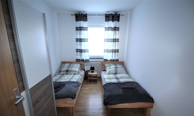 Bruchkoebel Apartment | Ferienwohnung Bk03, 3 Schlafräume, Balkon, Max. 5 Personen