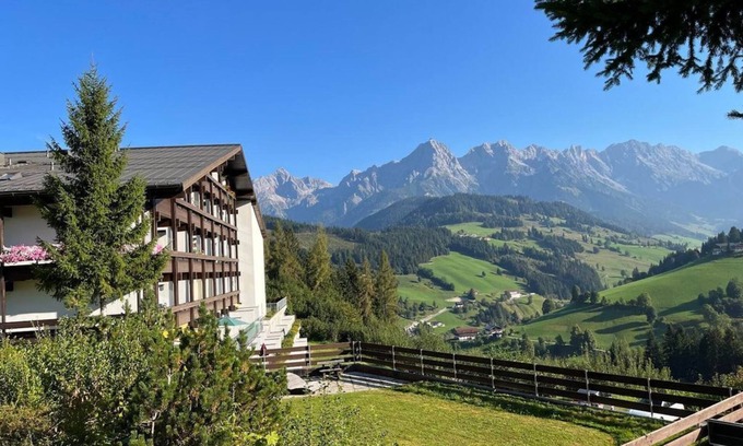Saalfelden am Steinernen Meer Apartment | Ferienwohnung Malejo am Hochkönig - Appartement/fewo, Dusche und Bad, WC, Bergseite
