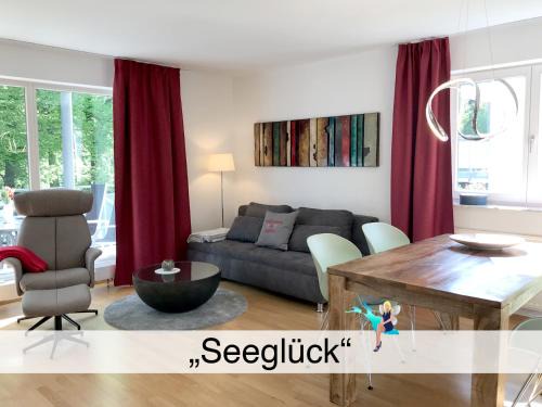 Bad Schachen Apartment | Ferienwohnung Seeglück- hochwertige Wohnung im Villenviertel mit Südbalkon
