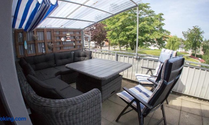 Busum Apartment | Fewo Am Ententeich Bergstraße 15