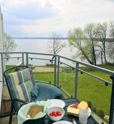 Ascheberg Apartment | FeWo SaMa, Balkon zum Plöner See