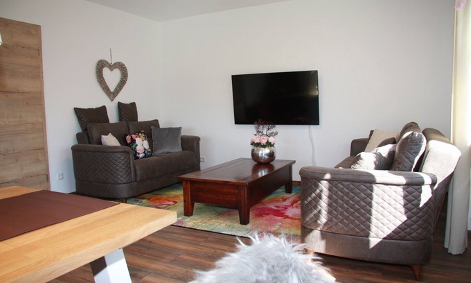 Thierstein House | Fichtelherz Herzerl (barrier-free) - 89 m² - 2 bedrooms - balcony - max. 5 pers.