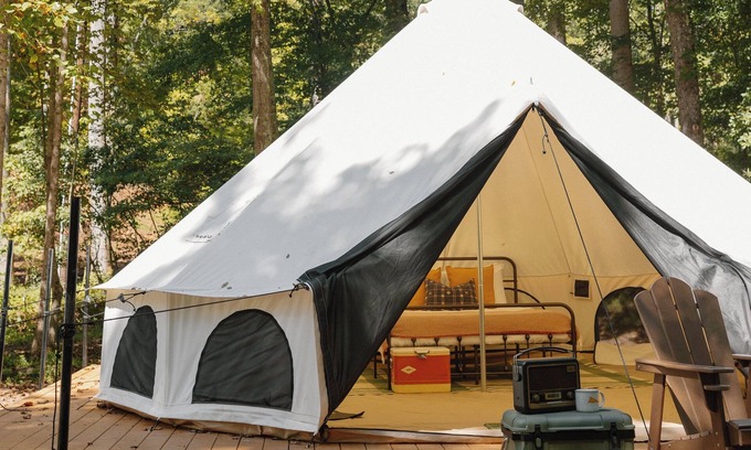 Travelers Rest Cabin | Field Trip Unit 9 Small Bell Tent