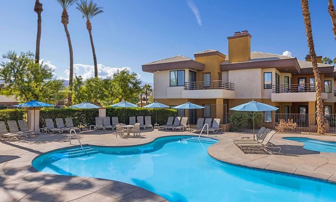 Palm Desert Apartment | ๐
๐ข๐ง๐๐ข๐ง๐  ๐๐๐ข๐ฅ๐ข-Coachella Fun @ Desert Springs Villas Resort+Amenities
