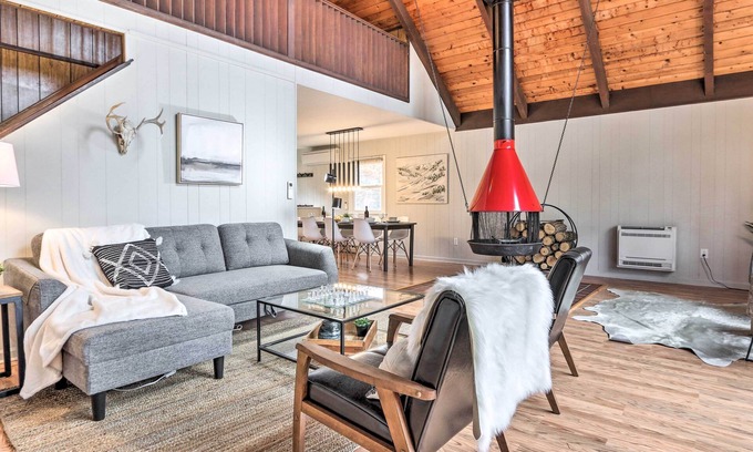 Mount Jackson Cabin | ‘Fireside Lodge:’ A-Frame in Bryce Resort w/Decks