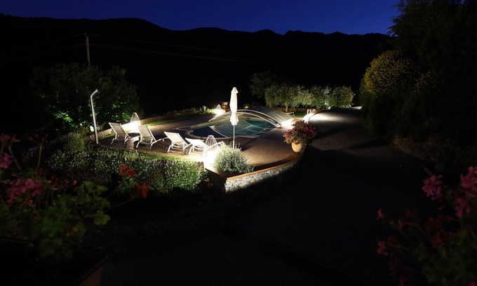 Annunziata Apartment | First floor villa with heated pool and garden