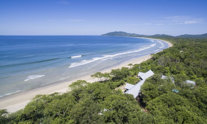Playa Grande House | Five Bungalows, Swimming Pool and Amenities Amidst a Beachfront Forest.