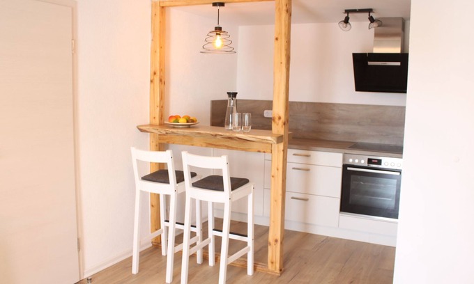 Burladingen Apartment | Flat 2, 41 sqm, 1 bedroom with double bed, 1 sofa bed, max. 3 persons