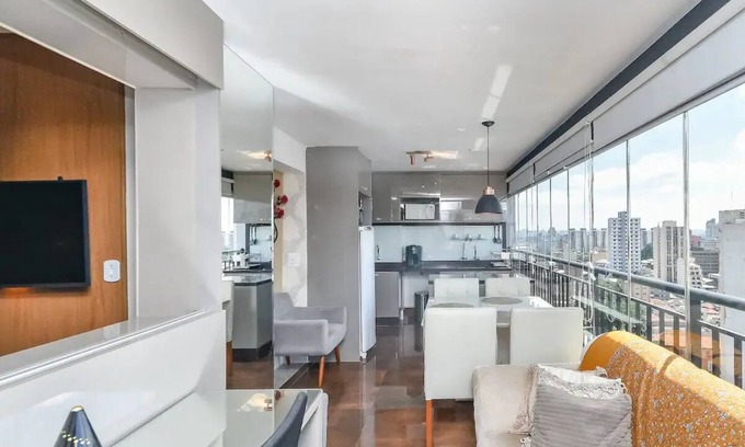 Campos Eliseos Apartment | Flat Sensacional 4 Pessoas 2 Suites Climatizados Cond.moderno