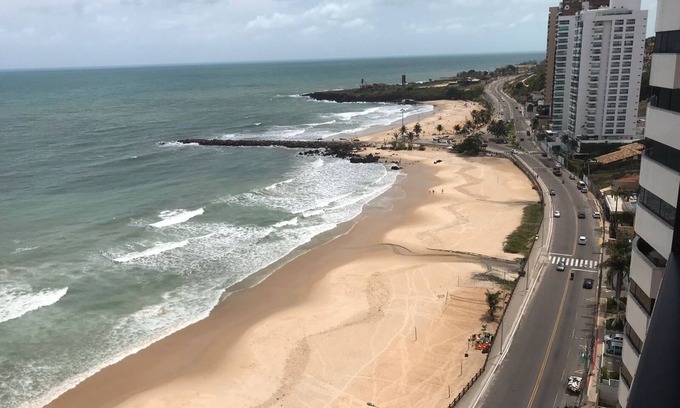 Areia Preta Apartment | Flat DE Frente Para O MAR COM Vista Linda DA Praia E Localização Perfeita