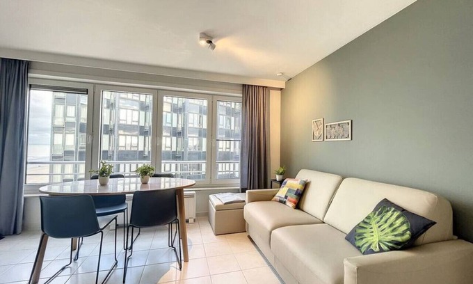 Westende Apartment | Flat Vendome - Studio with seaview