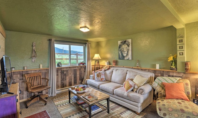 Big Arm Apartment | Flathead Lake-View Studio: 38 Mi to Blacktail