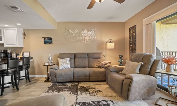 Avon By The Sea Condo | Flip Flop Foray at Cocoa Beach – Stay for 6 w/oversized heated pool