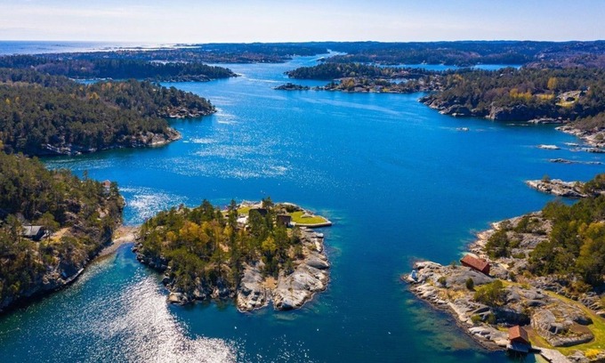 Hovag House | Flott Hus ved sjøen Brygge Båt Nært Kristiansand Aagerøya
