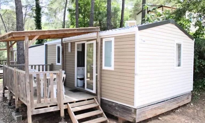 Villecroze House | Flower Camping Les Cadenières * - Mobil home Comfort with air conditioning 29m2/32m2 2Ch. 4/6P 6 persons
