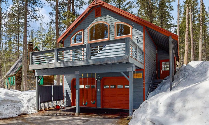 Soda Springs House | Forest Home with Fireplace, Washer/Dryer, and Mountain View