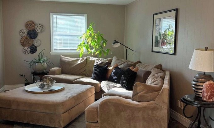 Indianapolis House | Forget your worries in this spacious space. So much space and luxury buddled into one. This modern l
