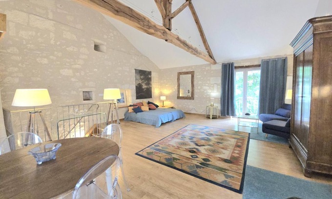 Brantome-en-Perigord Apartment | Cozy apartment in the heart of Brantôme, private terrace
