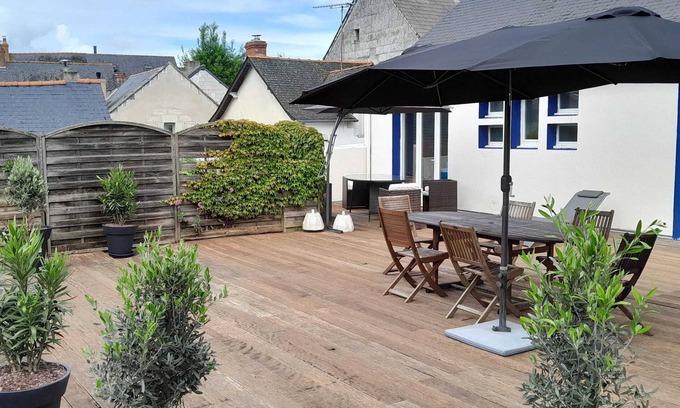 Ingrandes-Le Fresne sur Loire House | Homerez - Charming Family House in Ingrandes