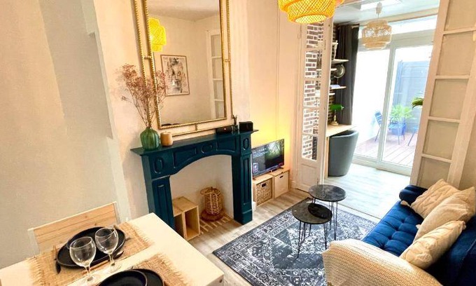 Sainte-Anne - Faubourg Noyon Apartment | 27 m² Apartment ∙ 1 bedroom ∙ 2 guests