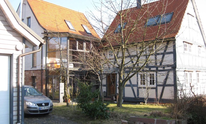 Krombach House | Franconian half-timbered house for 5 people