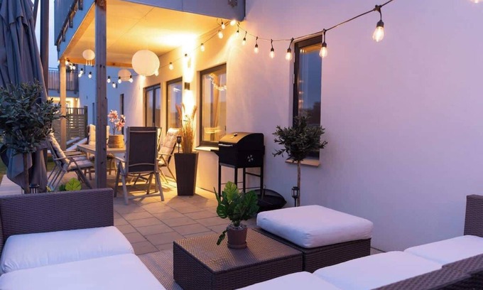 Bastad Condo | Fully Equipped Home in Bastad with Cozy Patio